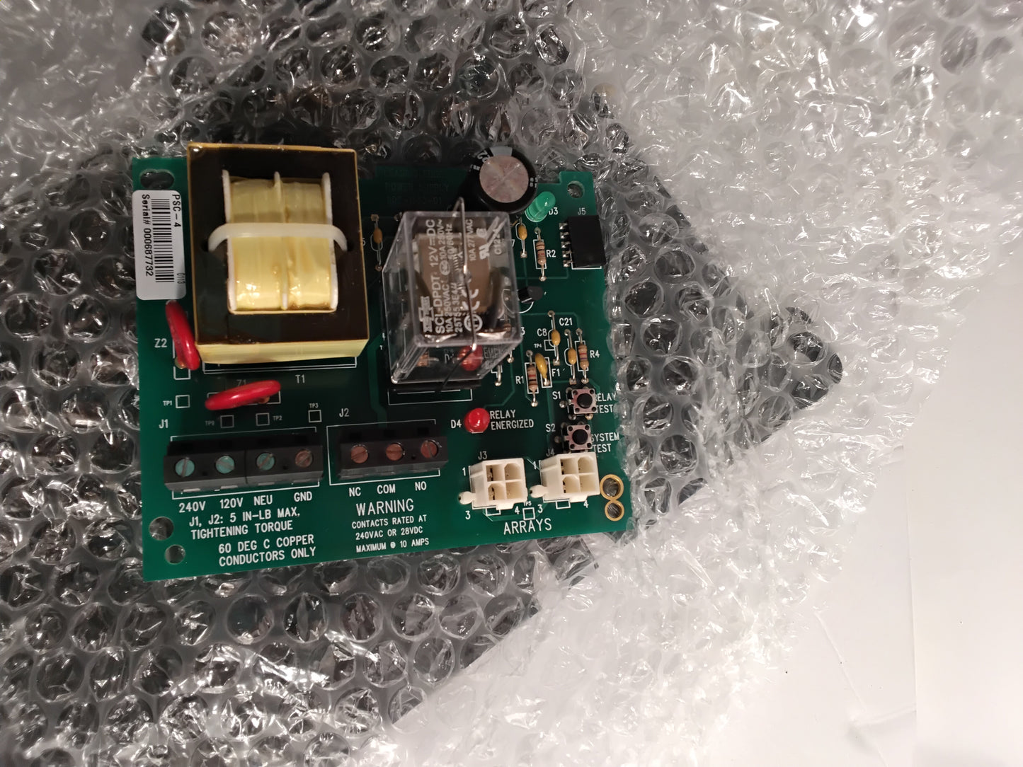 Elevator Door Control Light Screen Power Supply - Model PSC-4 By Tri-Tronics