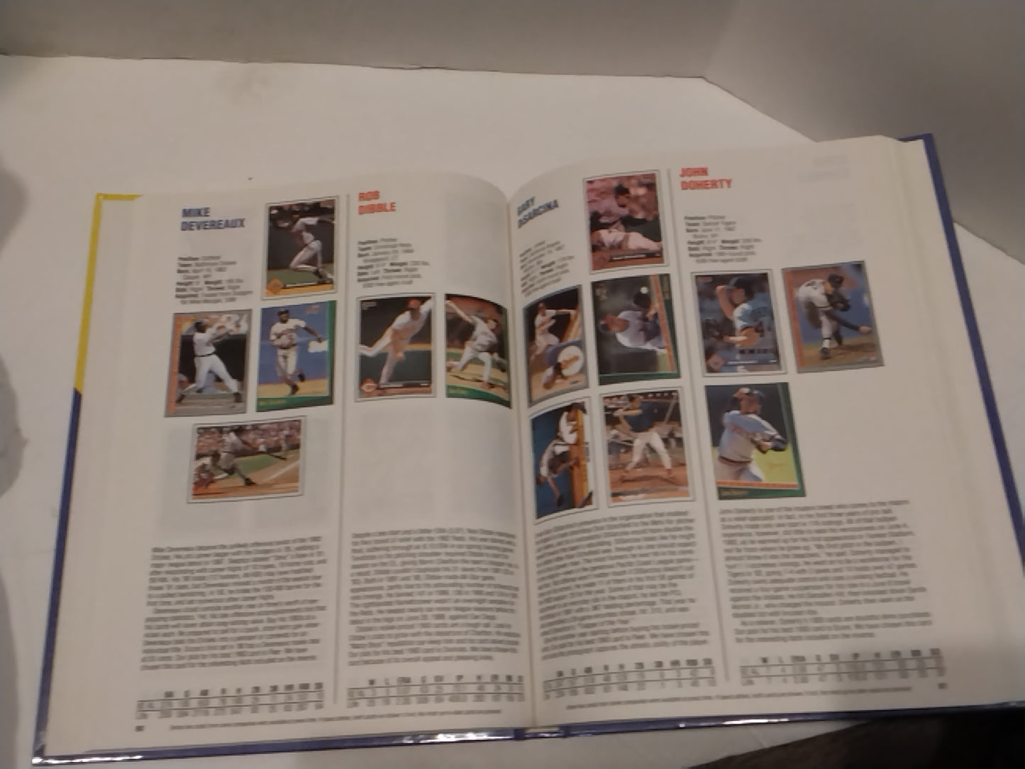 The Book Of 1993 Baseball Cards Book - Fully Illustrated Topps, Score + Extras