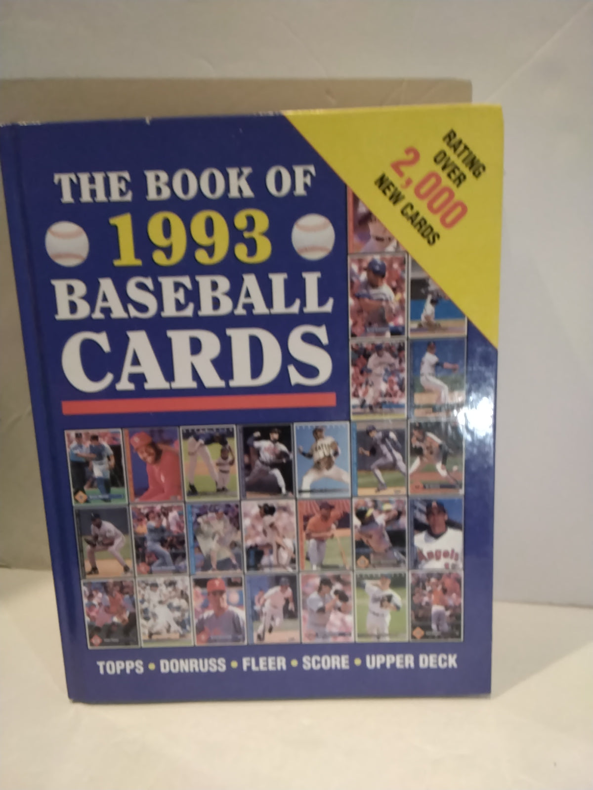The Book Of 1993 Baseball Cards Book - Fully Illustrated Topps, Score + Extras