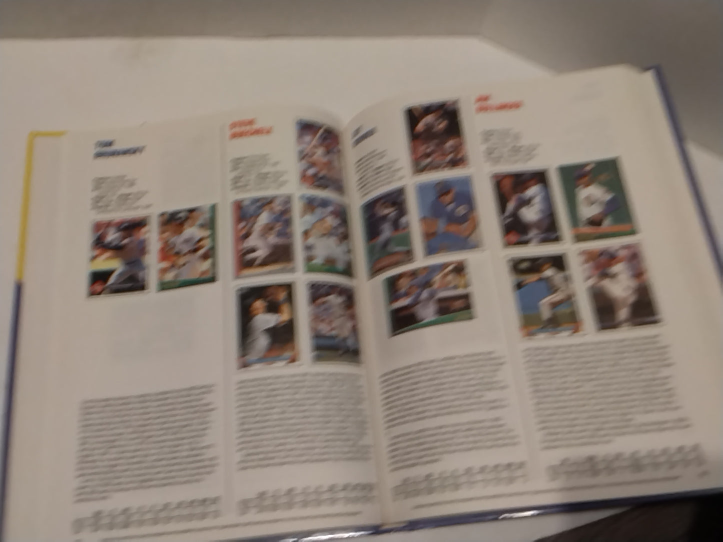 The Book Of 1993 Baseball Cards Book - Fully Illustrated Topps, Score + Extras