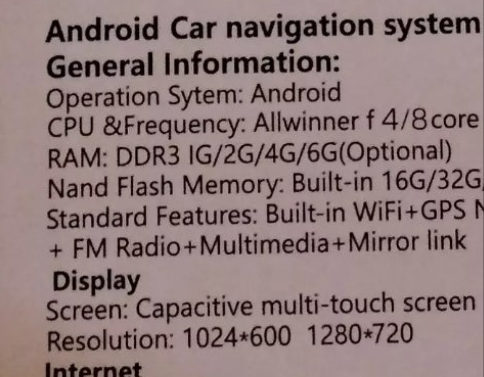 8 CORE Processor Double Din Car Multi Receiver Touchscreen Radio